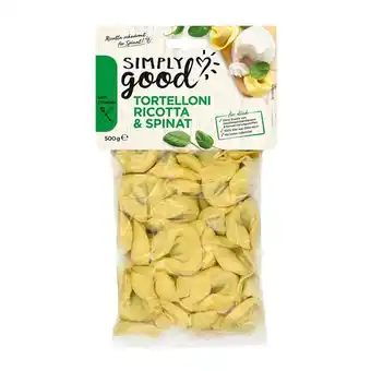 Billa simply good Tortelloni div. Sorten BILLA 500 Gramm 1 Packung Angebot