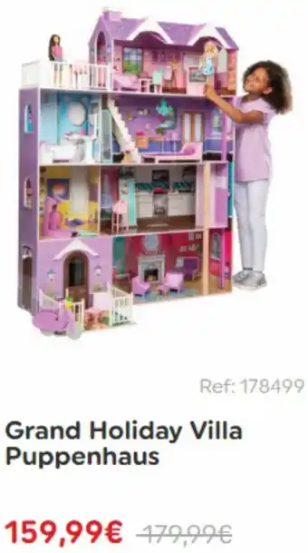 Smyths Toys Grand Holiday Villa Puppenhaus Angebot