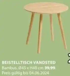 JYSK BEISTELLTISCH VANDSTED Angebot