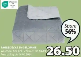 JYSK TAGESDECKE ENGBLOMME Angebot