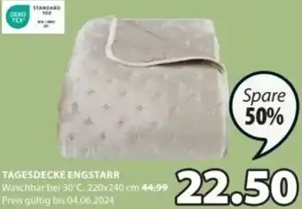 JYSK TAGESDECKE ENGSTARR Angebot