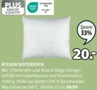 JYSK KISSEN NOTODDEN Angebot