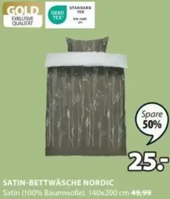 JYSK SATIN-BETTWÄSCHE NORDIC Angebot