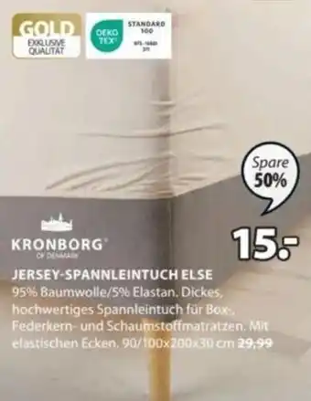 JYSK JERSEY-SPANNLEINTUCH ELSE Angebot