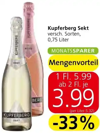 Spar Kupferberg Sekt Angebot