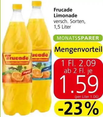 Spar Frucade Limonade Angebot