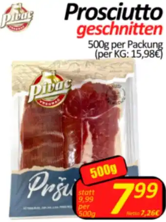 Wurstico Prosciutto geschnitten Angebot