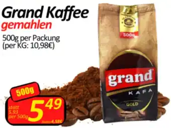 Wurstico Grand Kaffee gemahlen Angebot