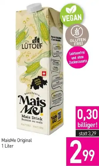 Sutterlüty MaisMe Original 1 Liter Angebot