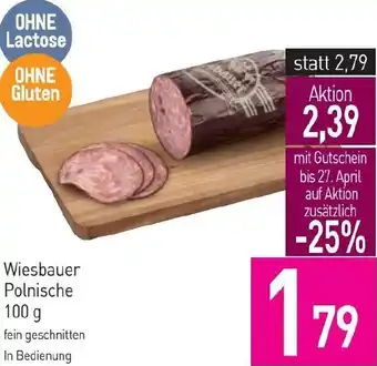Sutterlüty Wiesbauer Polnische 100 g Angebot