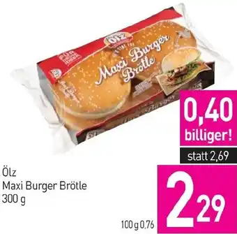 Sutterlüty Ölz Maxi Burger Brötle 300 g Angebot