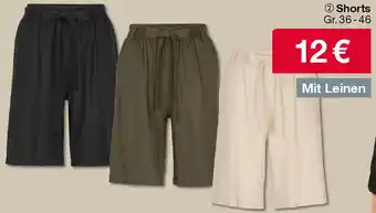 Woolworth Shorts Angebot