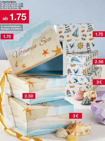 Woolworth Geschenkbox Angebot