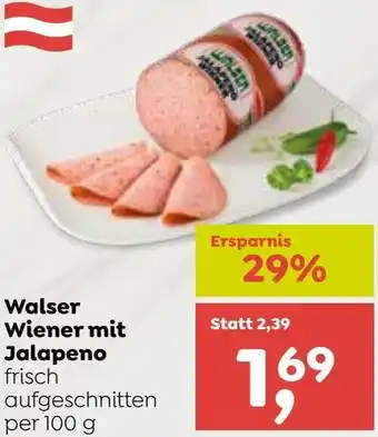 ADEG Walser Wiener mit Jalapeno Angebot