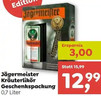 ADEG Jägermeister Kräuterlikör Geschenkspackung Angebot