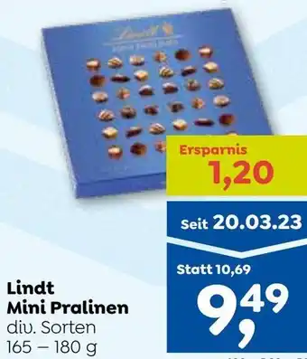 ADEG Lindt Mini Pralinen Angebot