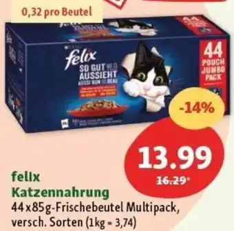 Fressnapf felix Katzennahrung Angebot