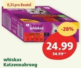 Fressnapf whiskas Katzennahrung Angebot