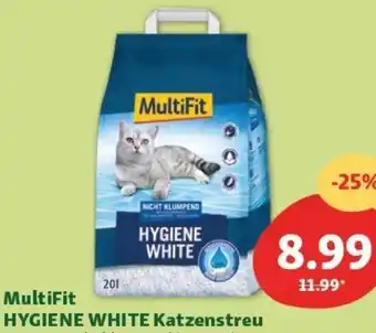 Fressnapf MultiFit HYGIENE WHITE Katzenstreu Angebot