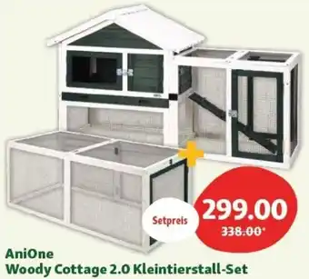 Fressnapf AniOne Woody Cottage 2.0 Kleintierstall-Set Angebot