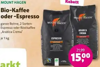 Denn's Biomarkt Bio-Kaffee oder -Espresso Angebot