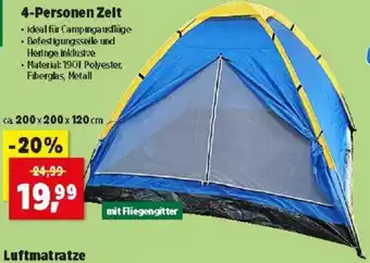 Thomas Philipps 4-Personen Zelt Angebot