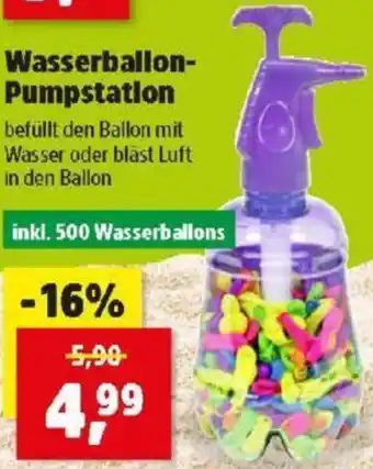 Thomas Philipps Wasserballon- Pumpstation Angebot