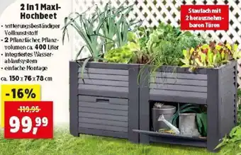 Thomas Philipps 2 In 1 Maxi- Hochbeet Angebot