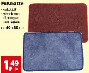 Thomas Philipps Fußmatte Angebot
