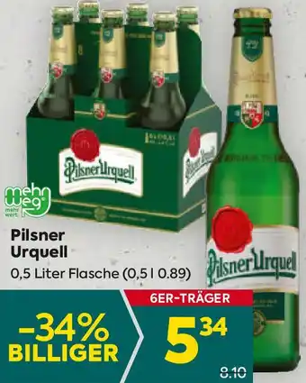 Billa Pilsner Urquell Angebot