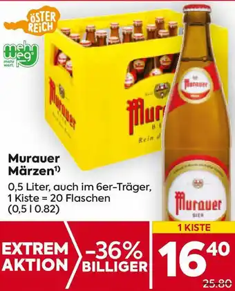 Billa Murauer Märzen Angebot