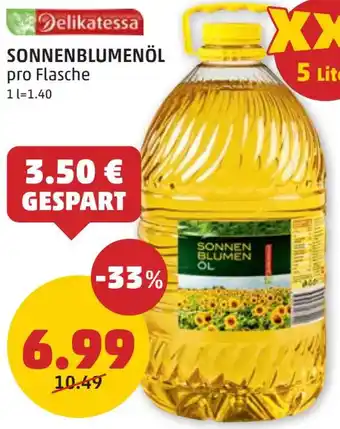 PENNY SONNENBLUMENÖL Angebot