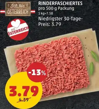 PENNY RINDERFASCHIERTES Angebot