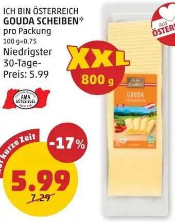 PENNY GOUDA SCHEIBEN Angebot