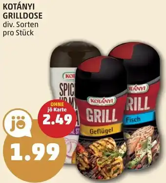 PENNY KOTÁNYI GRILLDOSE Angebot