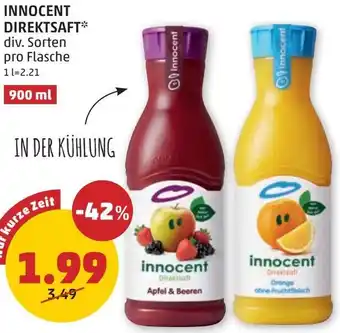 PENNY INNOCENT DIREKTSAFT Angebot