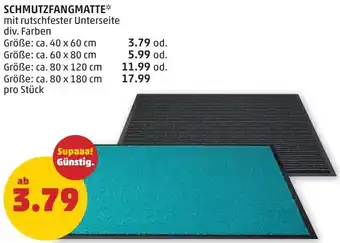 PENNY SCHMUTZFANGMATTE Angebot