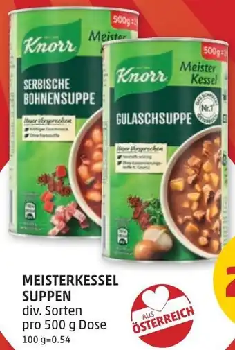 PENNY MEISTERKESSEL SUPPEN Angebot