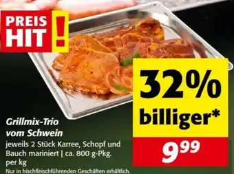 Nah&Frisch Grillmix-Trio vom Schwein Angebot