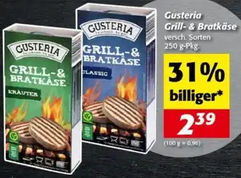 Nah&Frisch Gusteria Grill- & Bratkäse Angebot