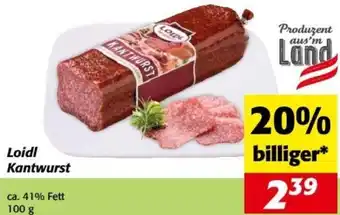 Nah&Frisch Loidl Kantwurst Angebot