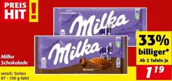 Nah&Frisch Milka Schokolade Angebot