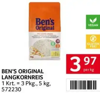 Transgourmet BEN'S ORIGINAL LANGKORNREIS Angebot