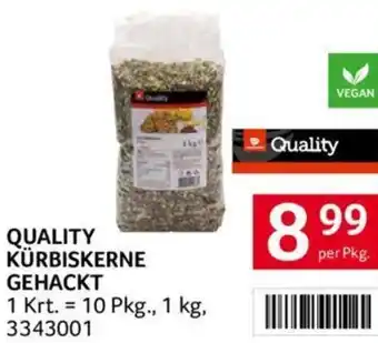 Transgourmet QUALITY KÜRBISKERNE GEHACKT Angebot