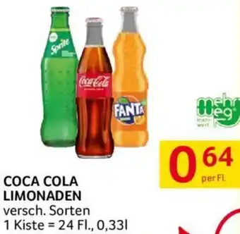 Transgourmet COCA COLA LIMONADEN Angebot