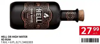 Transgourmet HELL OR HIGH WATER XO RUM Angebot