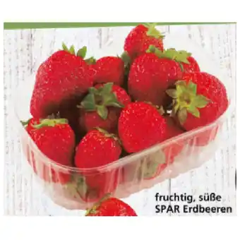 Spar Spar fruchtig, süße Erdbeeren SPAR 500 Gramm 1 Packung Angebot