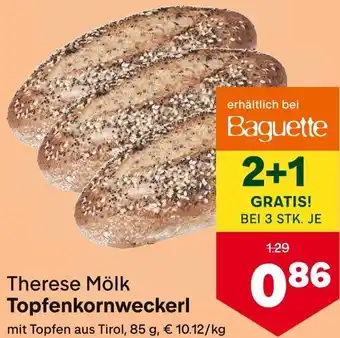 MPreis Therese Mölk Topfenkornweckerl Angebot