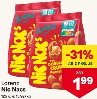 MPreis Lorenz Nic Nacs Angebot