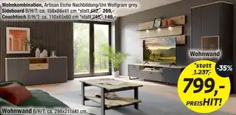 Möbel Ludwig Wohnwand Angebot
